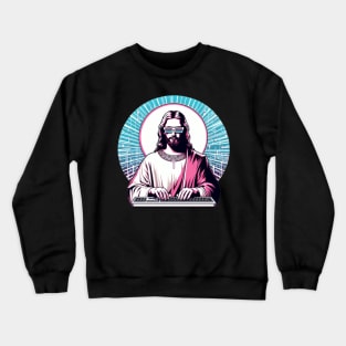 developer jesus Crewneck Sweatshirt